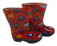 Červené holinky s příšerkami Dunnes vel. 23