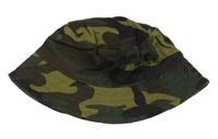 Khaki-hnědý army riflový podšitý klobouk Tu