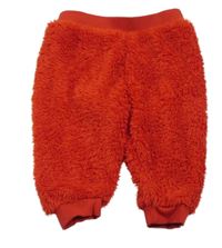 Červené chlupaté kalhoty Lupilu
