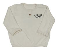 Bílá mikina s nápisem a slonem George