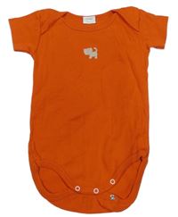 Oranžové body s pejskem 