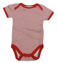 Červeno-bílé pruhované body 