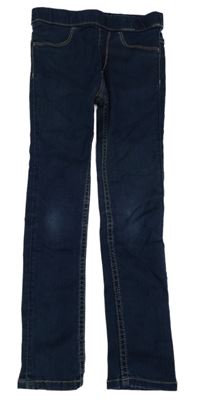 Tmavomodré riflové džegíny H&M