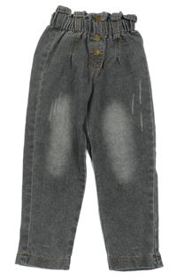 Šedé paper bag rifle SHEIN