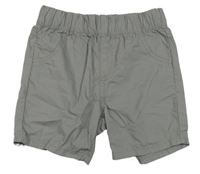 Šedé plátěné kraťasy Topomini