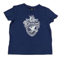 Tmavomodré tričko s erbem - Harry Potter