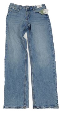 Nové - Modré relaxed fit tapered leg rifle H&M