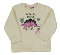Krémová mikina s dinosaurem - Jurský svět Primark