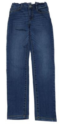 Modré skinny rifle Okaidi