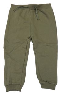 Khaki tepláky Primark