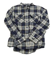 Tmavomodro-bílá kostkovaná košile Rebel