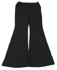 Černé flare legíny shein