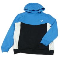 Modro-černá mikina s kapucí George