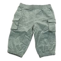 Khaki manšetráky s kapsami Primark