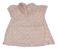 Bílo-růžové květované šaty Matalan