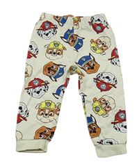 Smetanové tepláky - Tlapková Patrola LC Waikiki