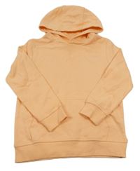 Meruňková mikina s nápisem a kapucí George