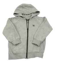 Světlešedá propínací mikina s kapucí Matalan