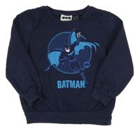 Tmavomodrá mikina s Batmanem 