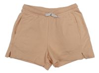 Světlerůžové teplákové kraťasy Manguun