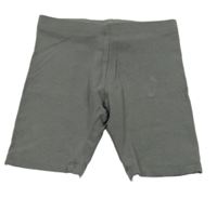 Šedé elastické kraťasy H&M