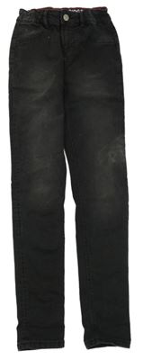 Tmavošedé skinny fit rifle Blue Ridge 