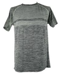 Pánské černo-bílé melírované sportovní tričko 