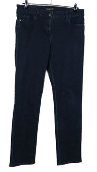 Dámské tmavomodré slim rifle Bonmarché 