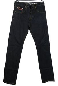 Pánské tmavomodré rifle Money vel. 30/32L