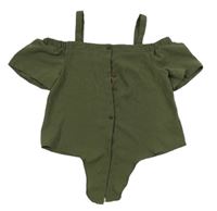 Khaki crop halenka Primark
