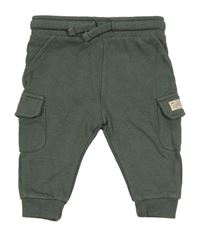 Khaki cargo tepláky F&F