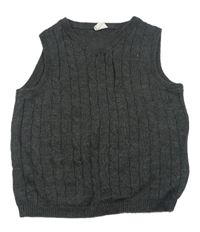 Černá pletená vesta H&M
