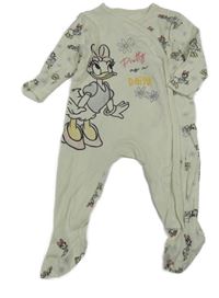 Smetanový overal s kytičkami a Daisy Disney