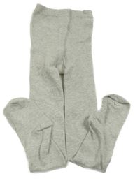 Světlešedé punčocháče H&M