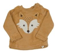 Béžová mikina s liškou Primark