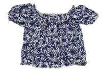 Modro-bílé vzorované tričko Y.F.K.