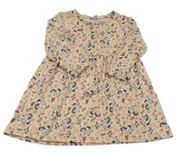 Světlerůžové bavlněné šaty s jednorožci Kiki&Koko