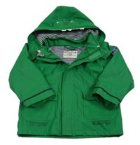 Zelená nepromokavá jarní bunda s kapucí- krokodýl Jojo Maman Bébé