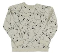 Smetanová mikina s Pikachu H&M