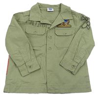 Khaki riflová bunda s Paw Patrol 