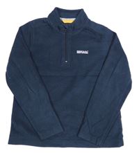 Tmavomodrá funkční fleecová mikina s logem zn. Regatta