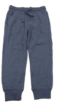 Tmavomodré tepláky H&M