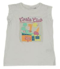 Bílé tričko s potiskem L&D