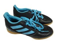 Černo-modré textilno/koženkové sálovky Adidas vel. 31