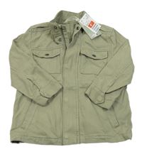 Nové - khaki riflová bunda H&M