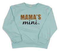 Pomněnková mikina s nápisy SHEIN