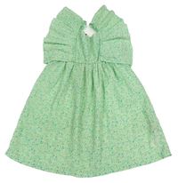 Zelené květované šaty Primark
