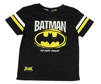 Černé sportovní tričko s netopýrem - Batman Primark