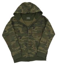 Army propínací mikina s kapucí Primark