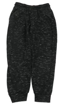 Černé melírované tepláky George